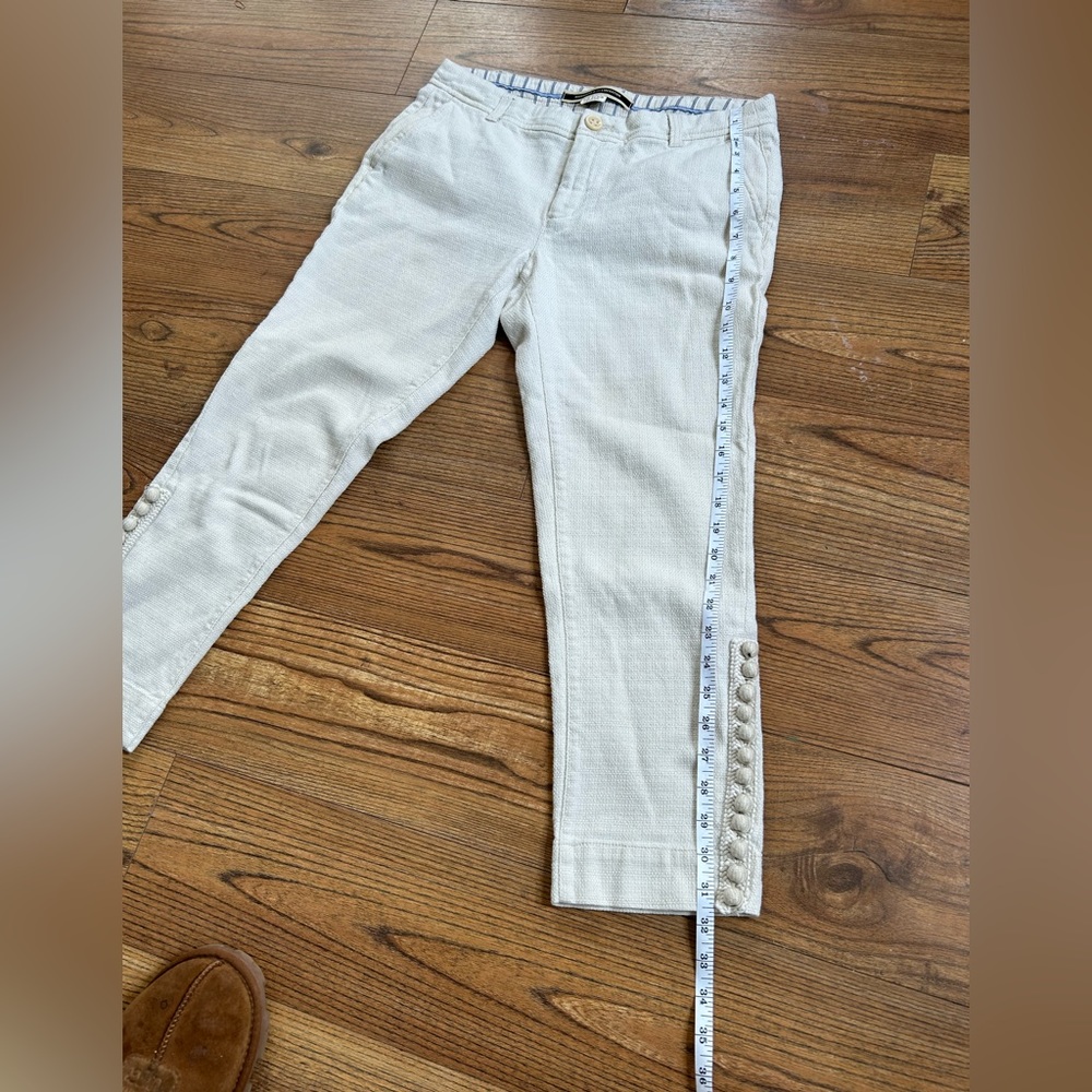100% cotton cream colored pants - Picture 8 of 10